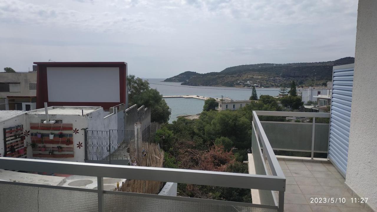 Meltemi Apartments Agia Marina  Ngoại thất bức ảnh